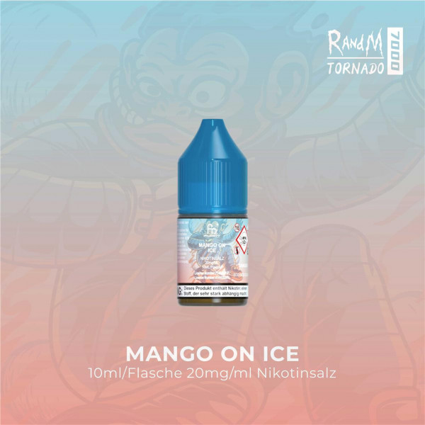 RandM Tornado Liquid 10 ml - Mango on Ice 20mg/ml