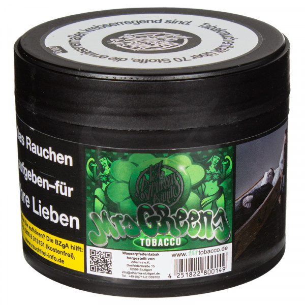 187 Strassenbande Tabak Mrs. Greens 200 g