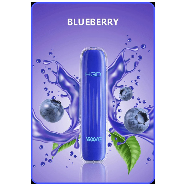 HQD Wave Blueberry - E-Shisha 600 Züge