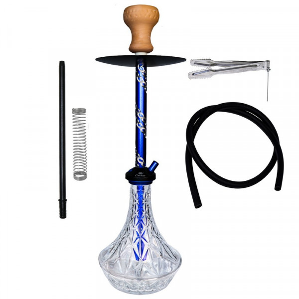 Caesar Shisha Crystal Chain - 635 Blue Clear