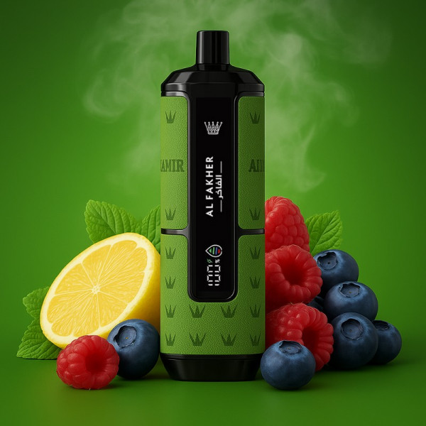 Al Fakher Crown Bar Blue Razz Lemonade - Hypermax 20k Prefilled Podkit