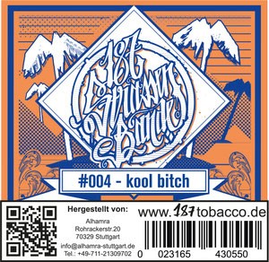 187 Strassenbande Tabak Kool Bitch 200 g