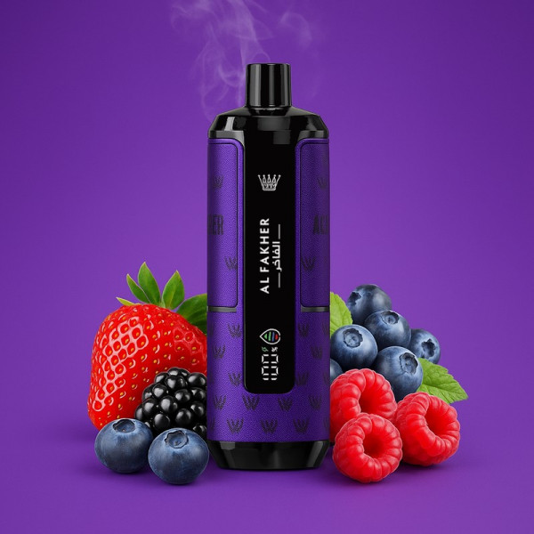 Al Fakher Crown Bar Mixed Berry - Hypermax 20k Prefilled Podkit