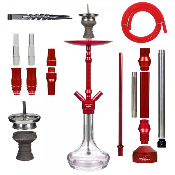 Brosmoke Carbon Shisha - Red Panther