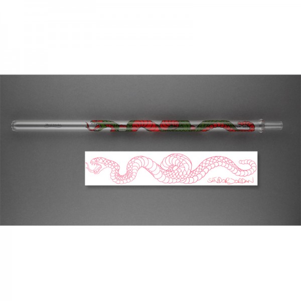 Devil Smoke Tattoo Line Mundstück - Snake Colored Rund