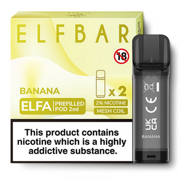 Elfbar ELFA Prefiiled Pod - Banana (2Stk)