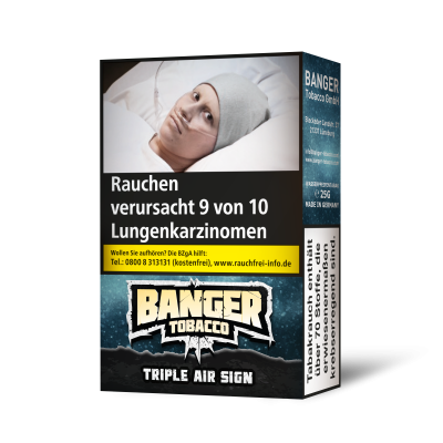 Banger Tobacco 25 g - Triple Air Sign